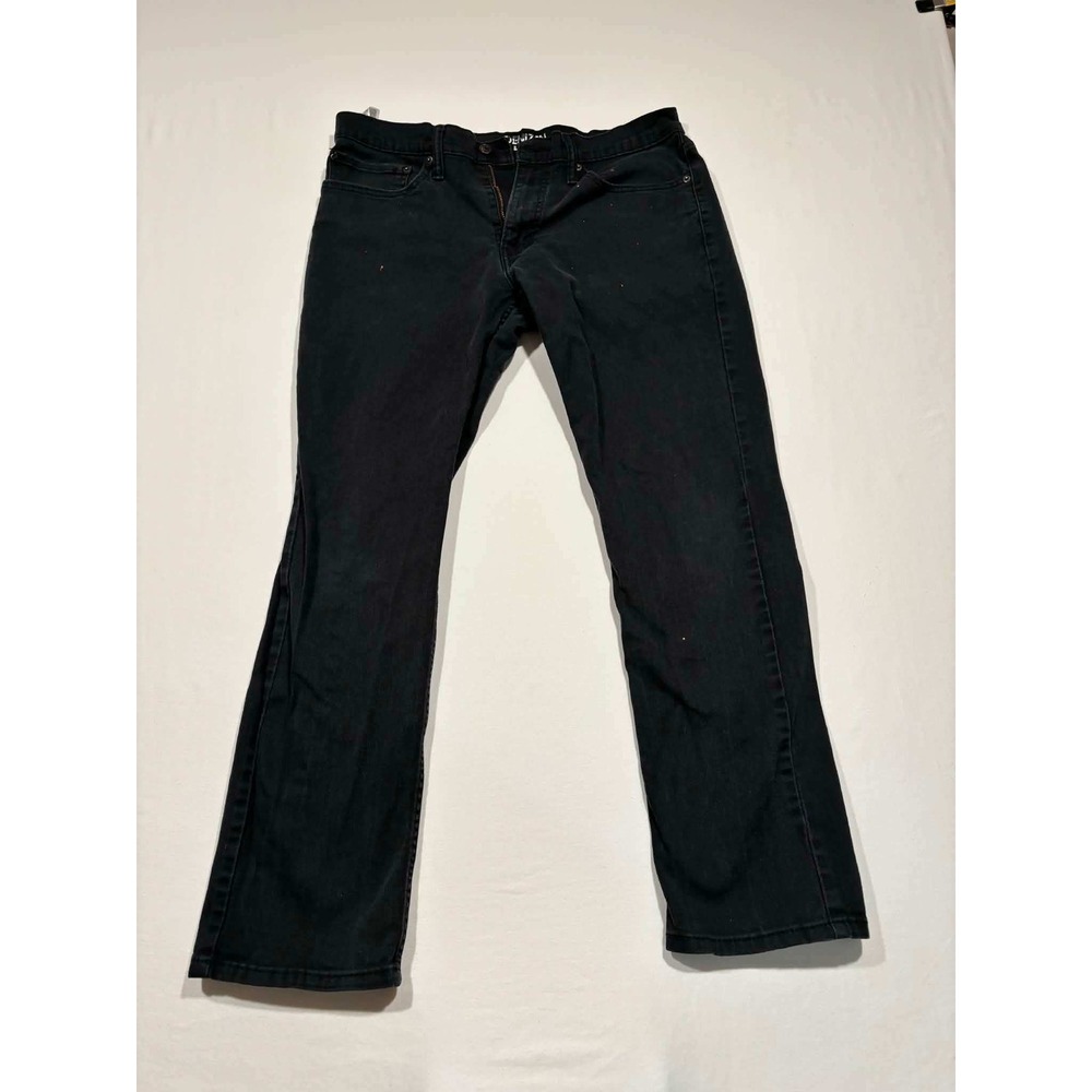 Denizen Levi's 218 Straight Fit Jeans Mens 34x32 Black Denim Pants